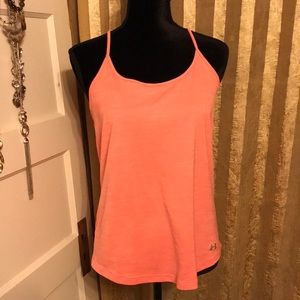 Under armour, hot pink tank top
